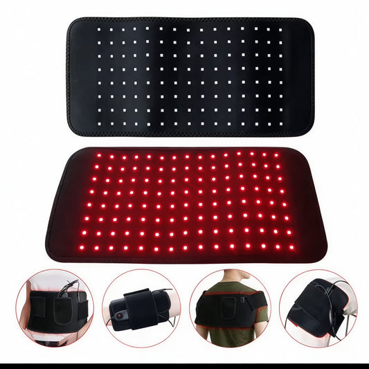 Red & Infrared Therapy Belt Body Wearable Wrap Pad for Face & Body Shoulder Joint Muscle